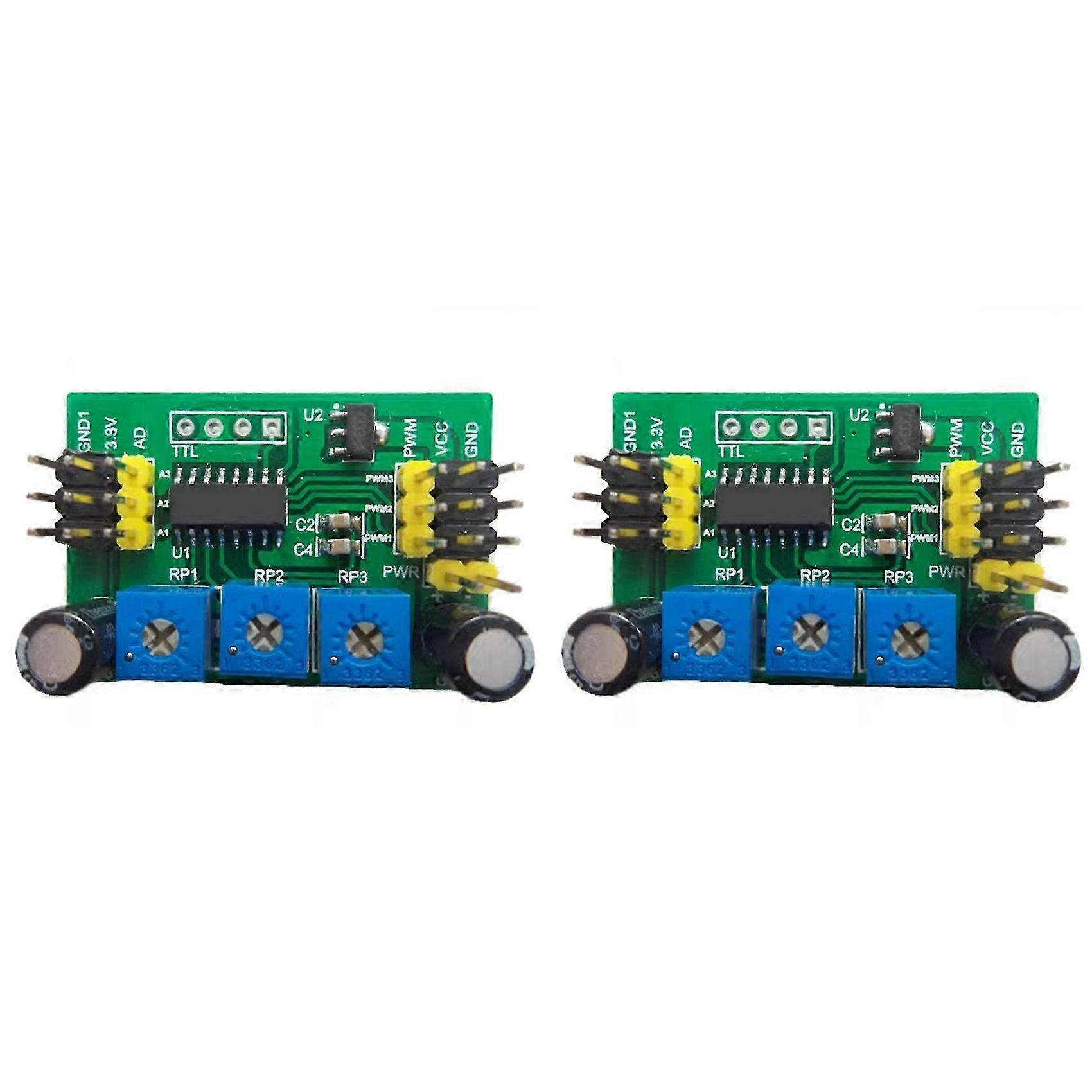 2X Servo Controller Servo Control Board Servo Tester Pulse Width Adjustable Potentiometer Controlled Servo