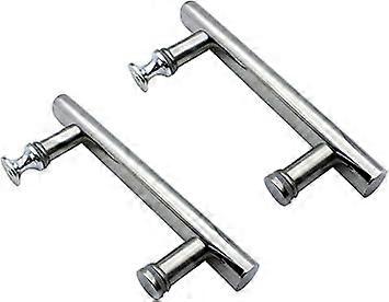 2-pack replacement shower door handles, square -FY-