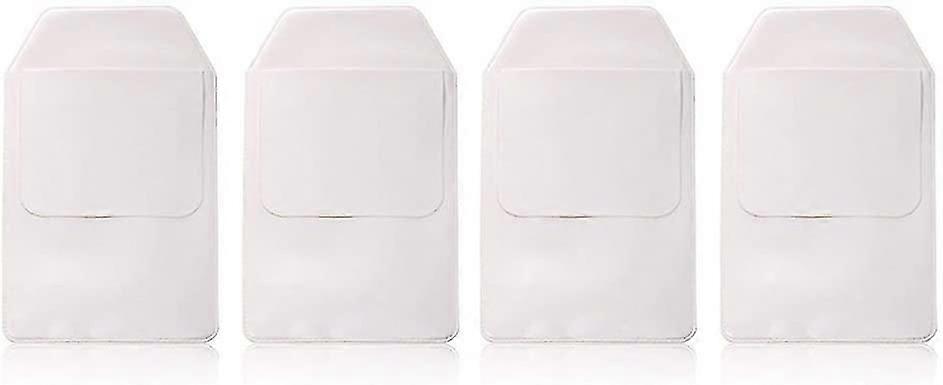 4 pcs white pocket protector for pen leaks