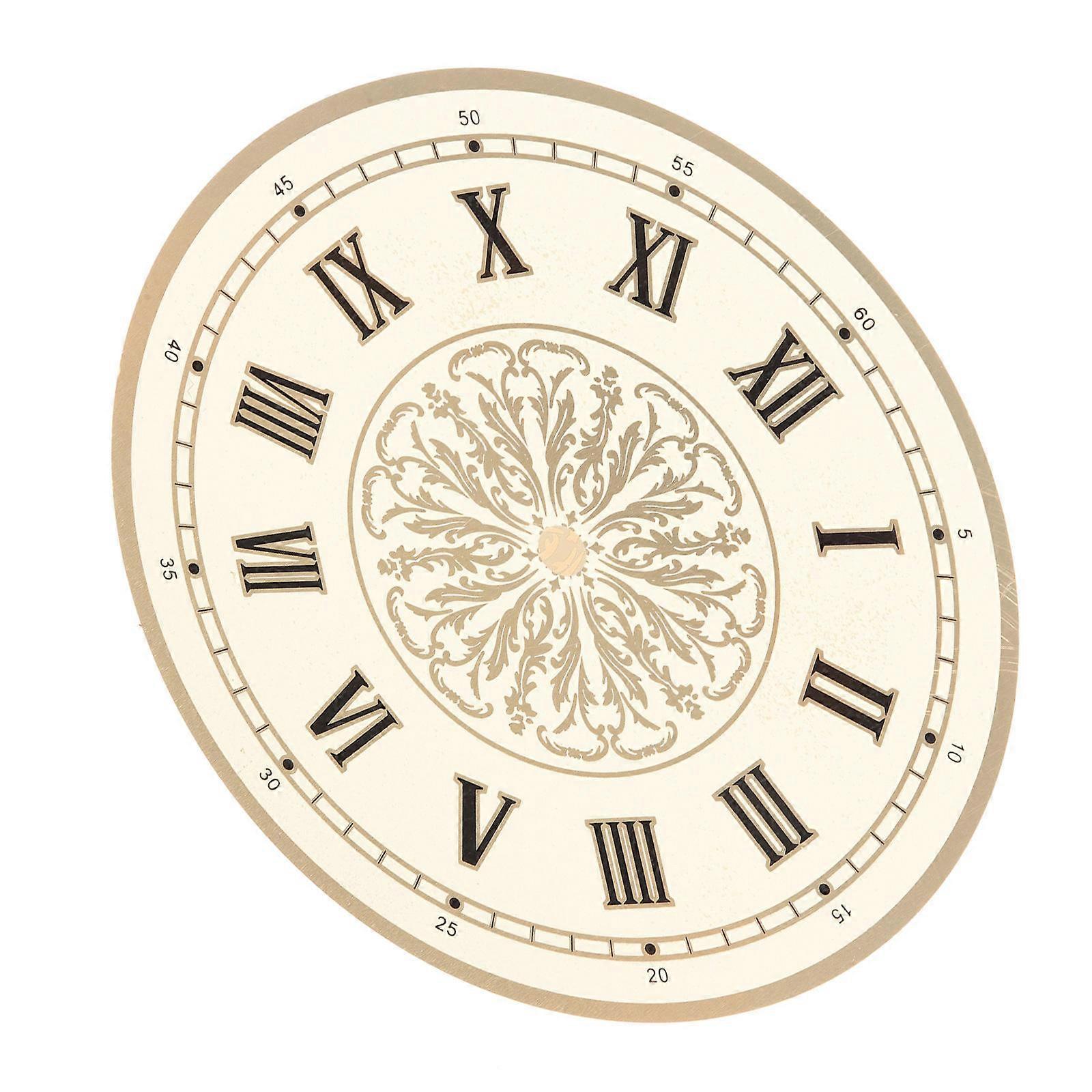DIY Clock Dial Replacement Reusable Dial for Clock Making Replacement Dial Part Clock Round Dial