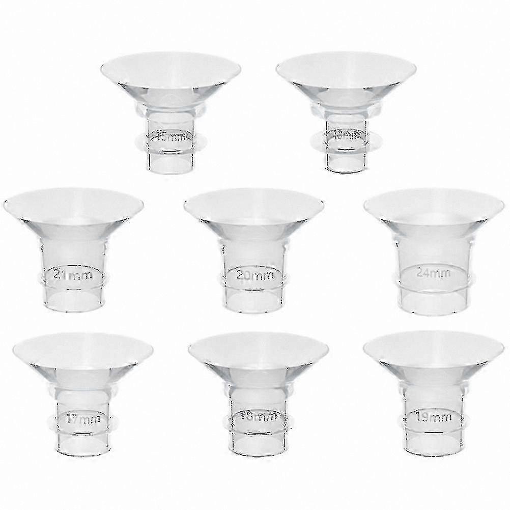 8 Pcs Silicone Breast Pump Flange Inserts Replacement