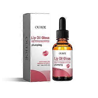 Ouhoe Lip Essentiële Olie Hydraterende Lippenverzorging Ontzoutende Lipstructuur Hydraterende Vochtinbrengende Anti-Droge Splijtende Essentiële Olie