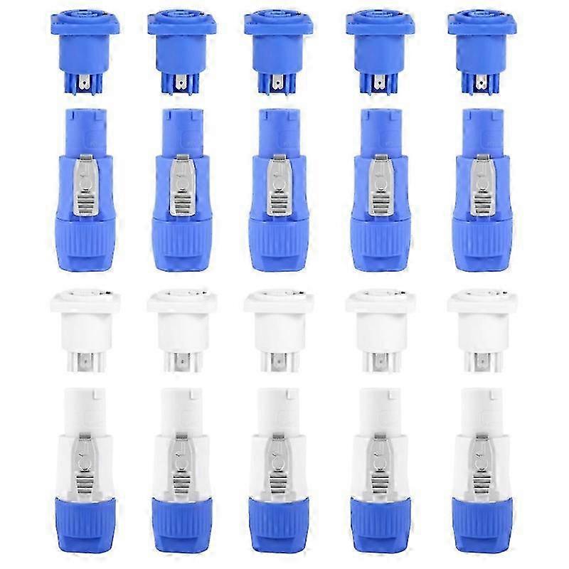 3-Pin Aviation Power Plug compatible with Audio Equipment