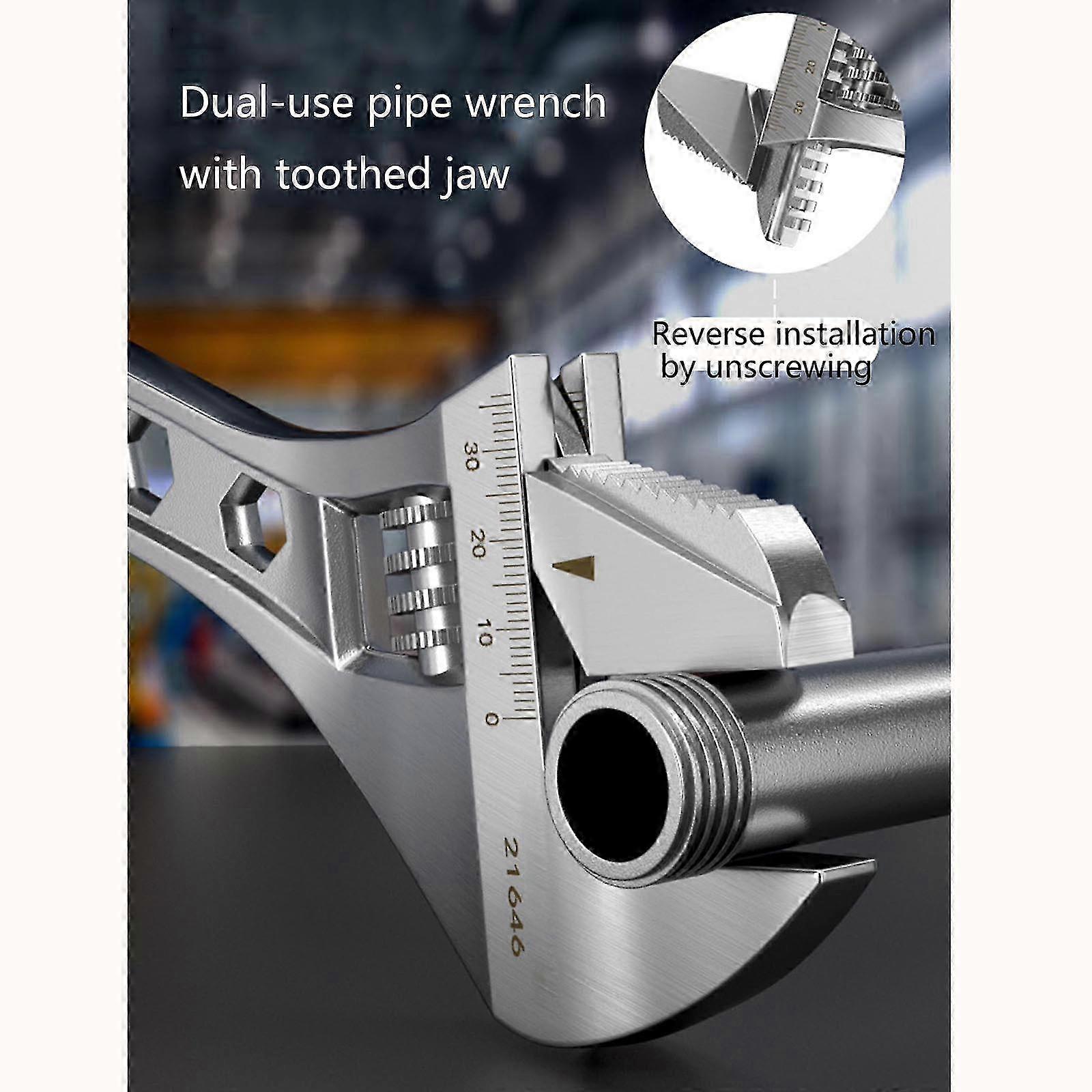 Multifunctional Adjustable Tool compatible with Workshop and On Site Repairs 10 inches