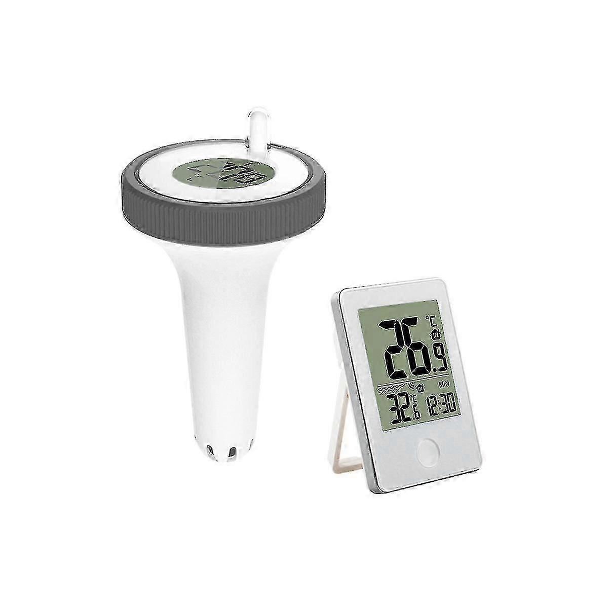 Water temperature meter for swimming digital floating wireless pool