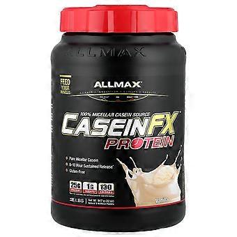 ALLMAX, Casein-FX™ Protein, 100% Casein-Mizellenquelle, Vanille, 2 lbs (907 g)