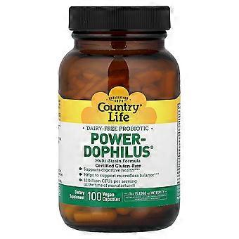 Country Life, Power-Dophilus®, 100 Vegan Capsules