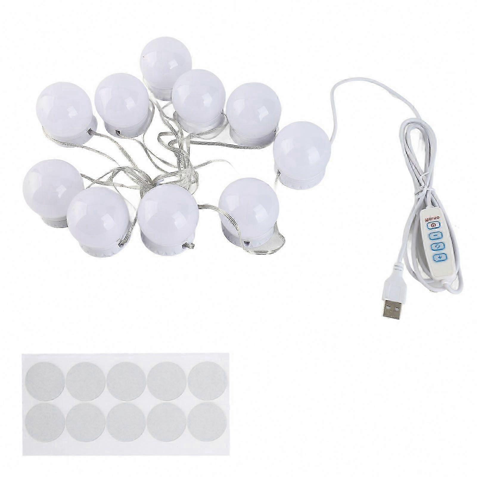 Makeup & Dressing, LED Makeup Mirror Lights with Dimmable Warm and Cold Tones