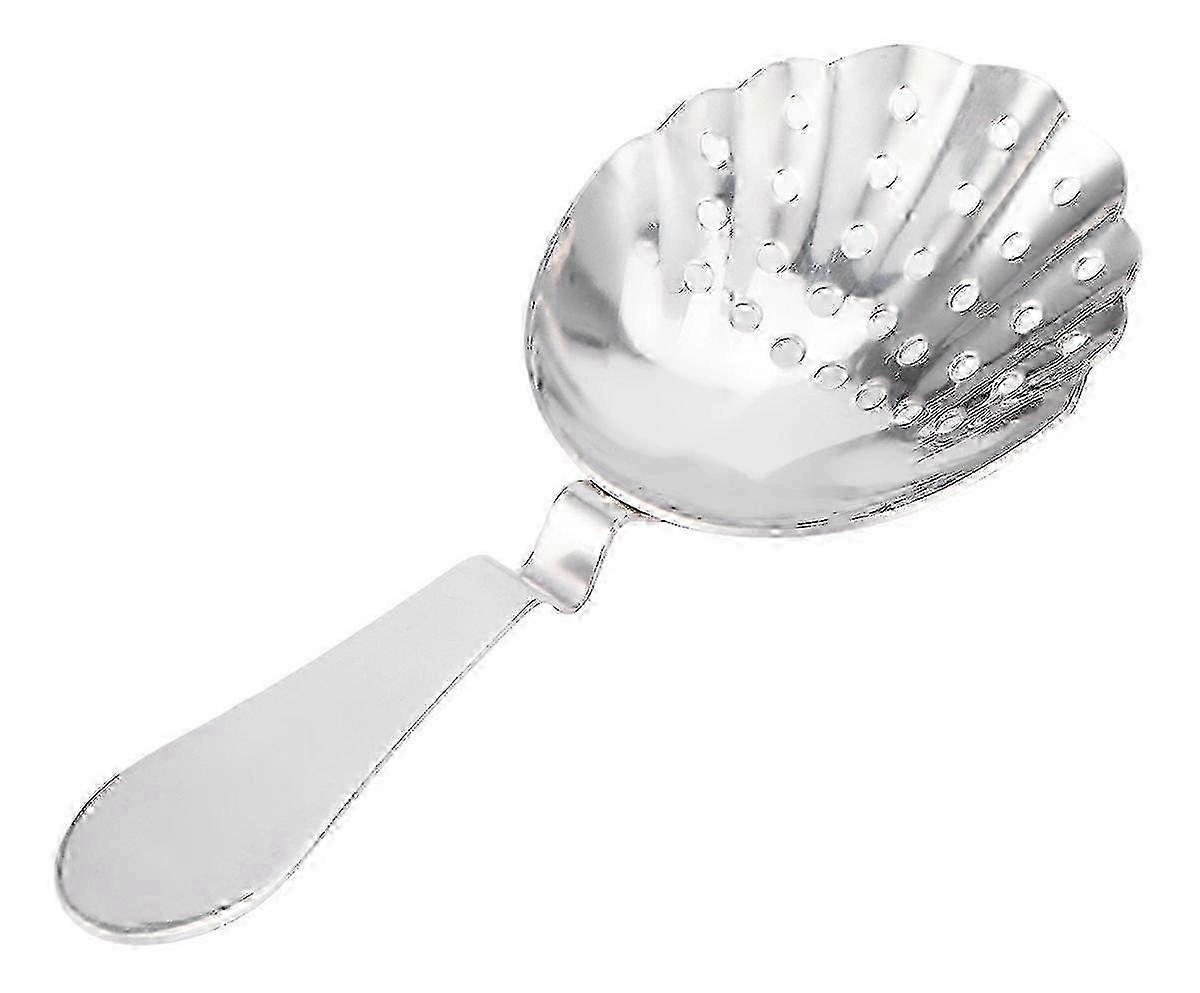 Fine Perforated Stainless Ice Spoon