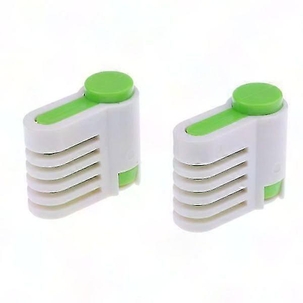 2x2 Pcs 5-Layer Cake Bread Leveler Slicer Tool for DIY Kitchen Baking