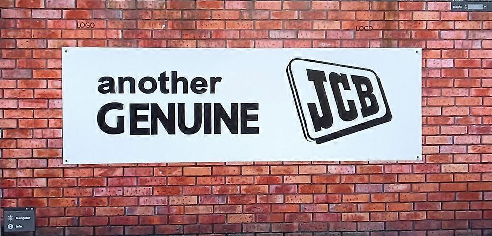 JCB SALES WORK SHOP BANNER CYQZ721