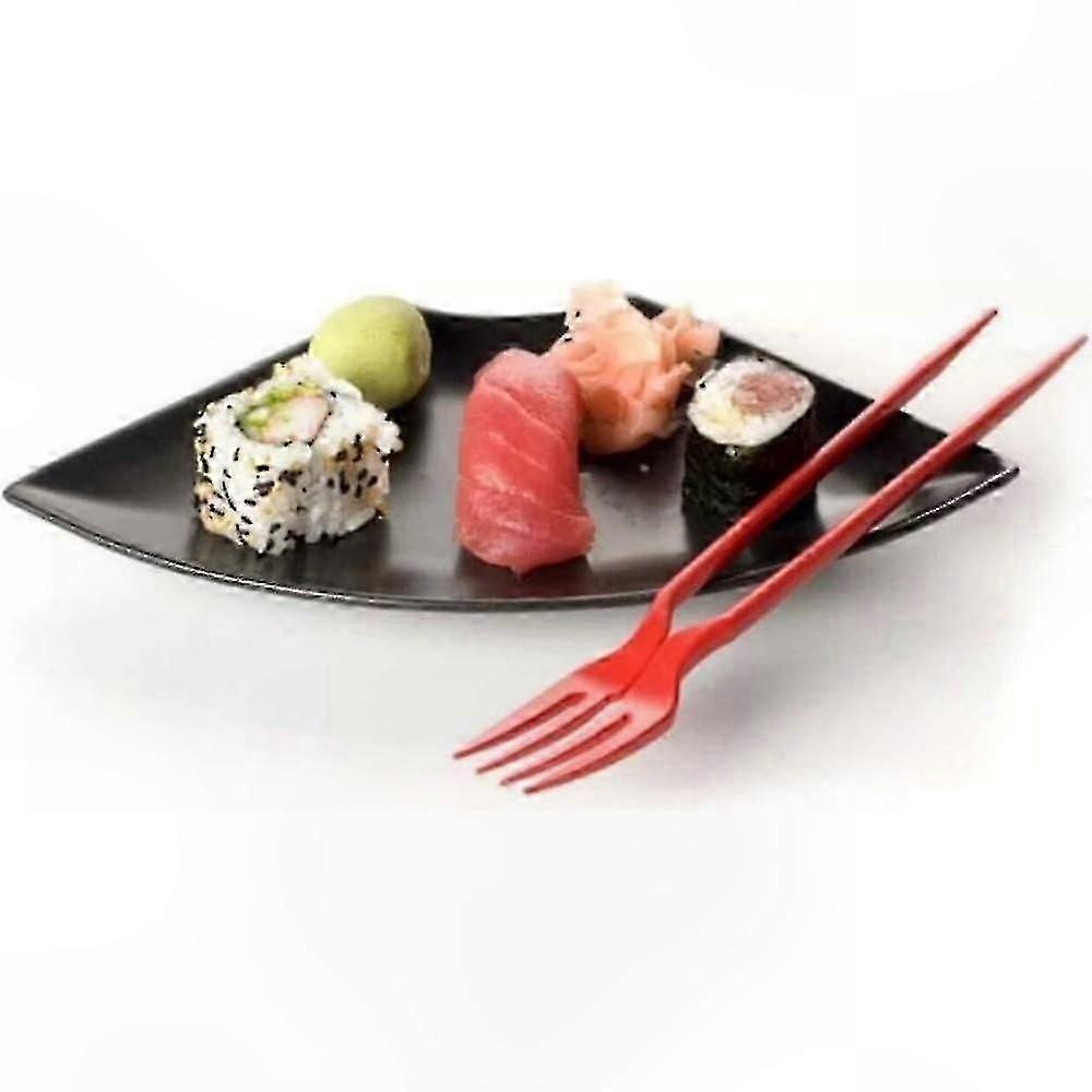 Combination Fork and Chopsticks Set, 24-Pack, Dual-Function Dining Utensils for Versatile Use