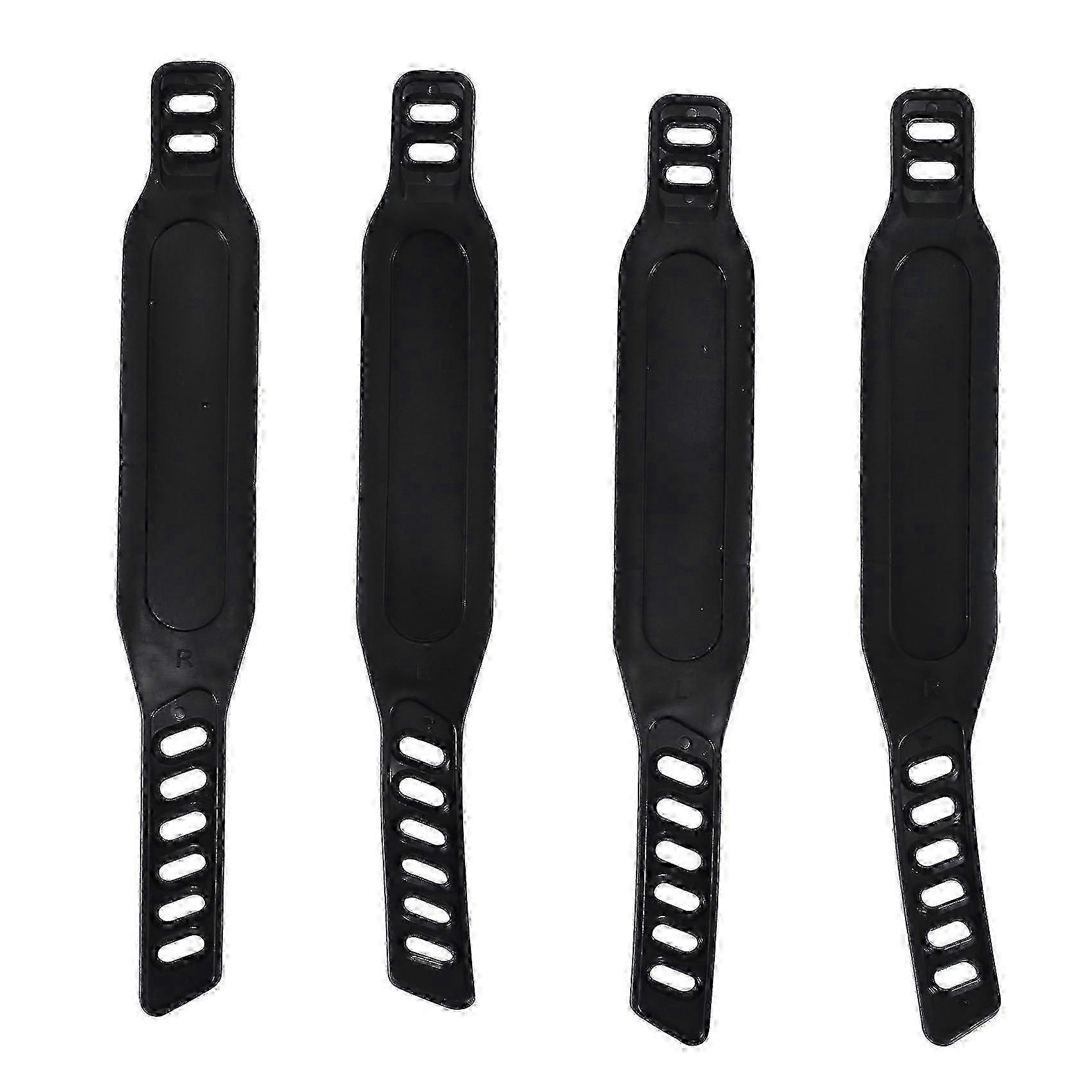2 Pairs Adjustable Exercise Bike Straps