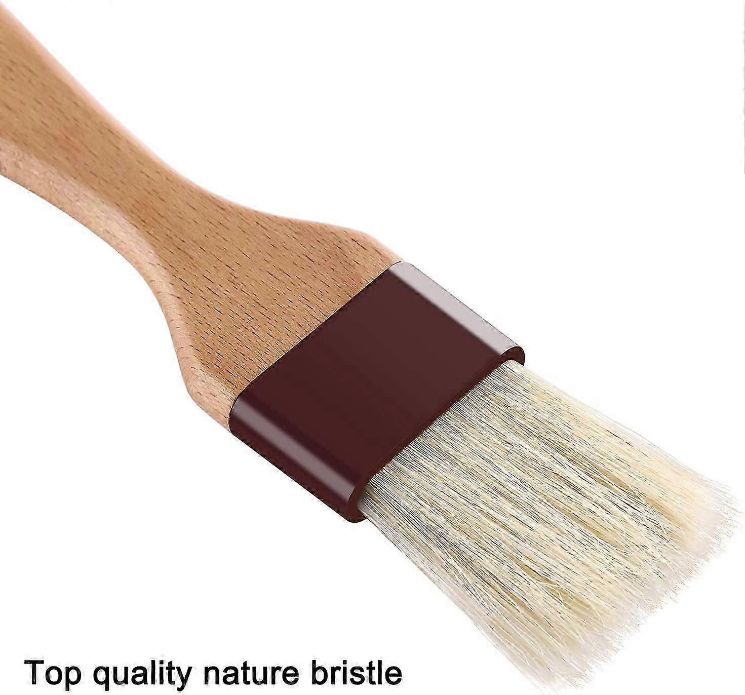 Beechwood Handle Pastry Brush Set