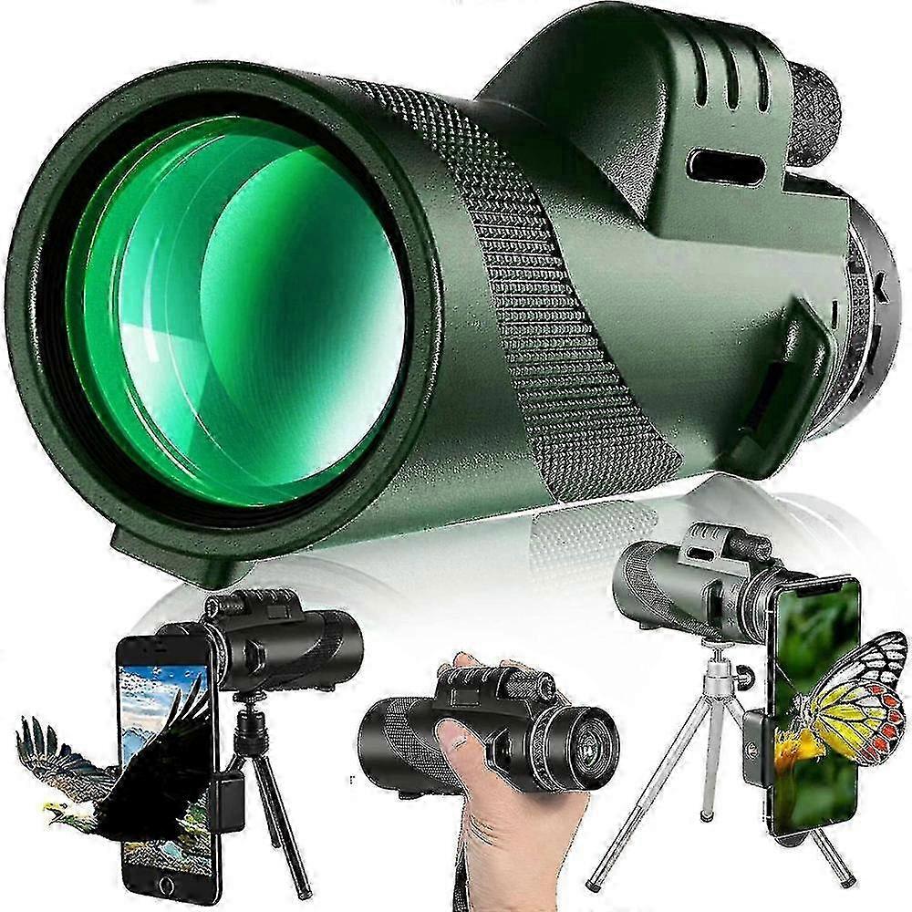 80x100 Moisture-Resistant Monocular