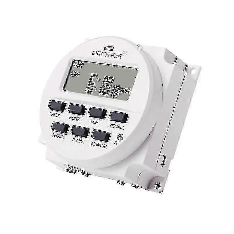 Weekday-Programmable Plastic Timer