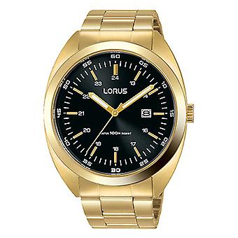 Lorus sport man Quartz Analog Man Watch with RH948KX9 Gold Plated Stainless Steel Bracelet