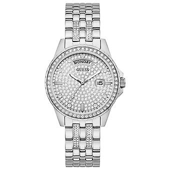 Guess watches ladies lady comet watch for Analog Quartz Woman with stainless steel bracelet GW0254L1
