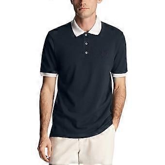 Lyle and Scott Mens Polo Shirt SP2256 Short Sleeve Superfine Contrast Cotton Tee
