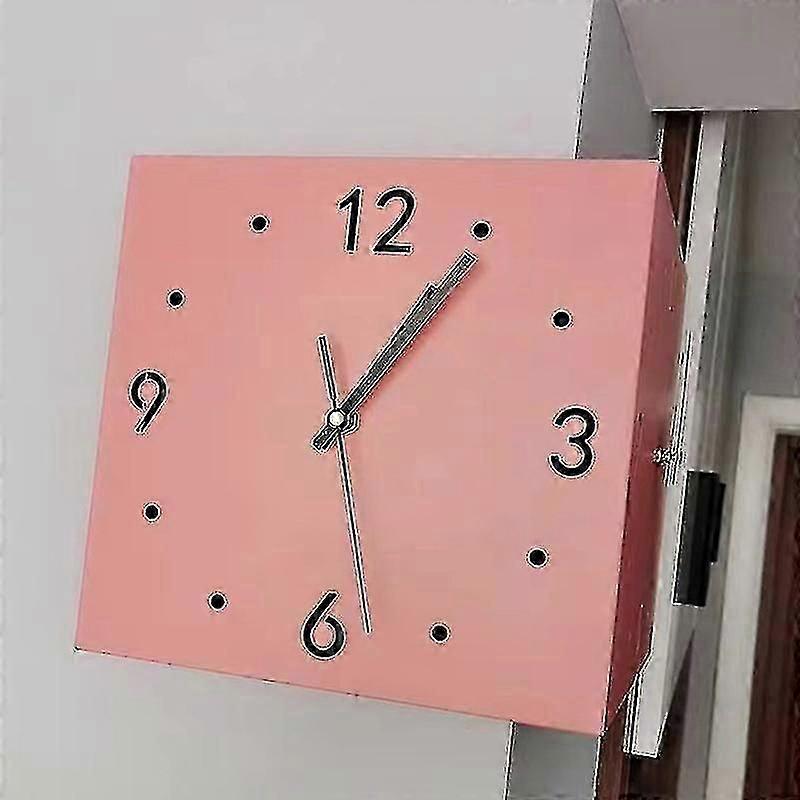 2026  Automatic Induction 3d Double-sided Corner Wall Clock