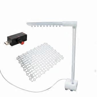 Circulating Water Bird Bath Rain Effect Electric Parrot Bath Tub Silent Pump