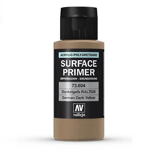 GER DARK YELLOW Vallejo Waterbased Surface Primer Selflevelling Finish 60mL