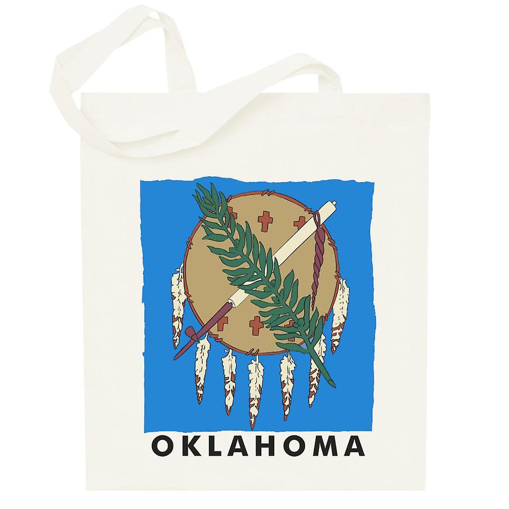 Oklahoma State Flag Totebag