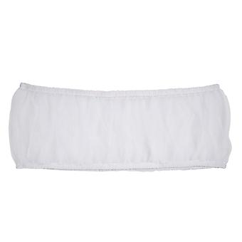 Large Size Ventilated Nylon Bird Cage Cover Shell Seed Catcher Pet Products(White)