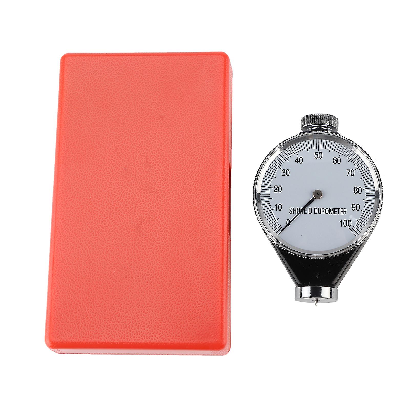 Shore Type A Rubber Tire Durometer Hardness Tester Meter 0-100 HA