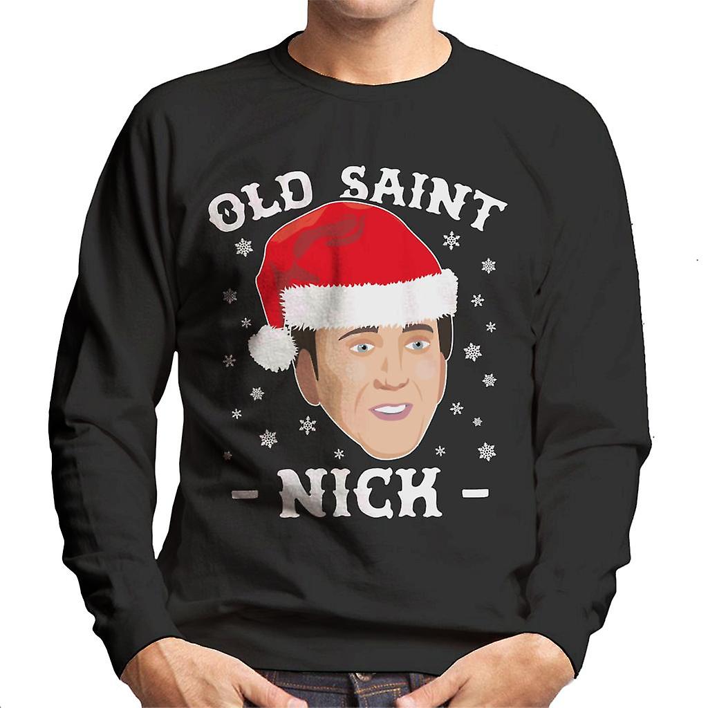 Oude Saint Nicolas Cage-Nick mannen Sweatshirt