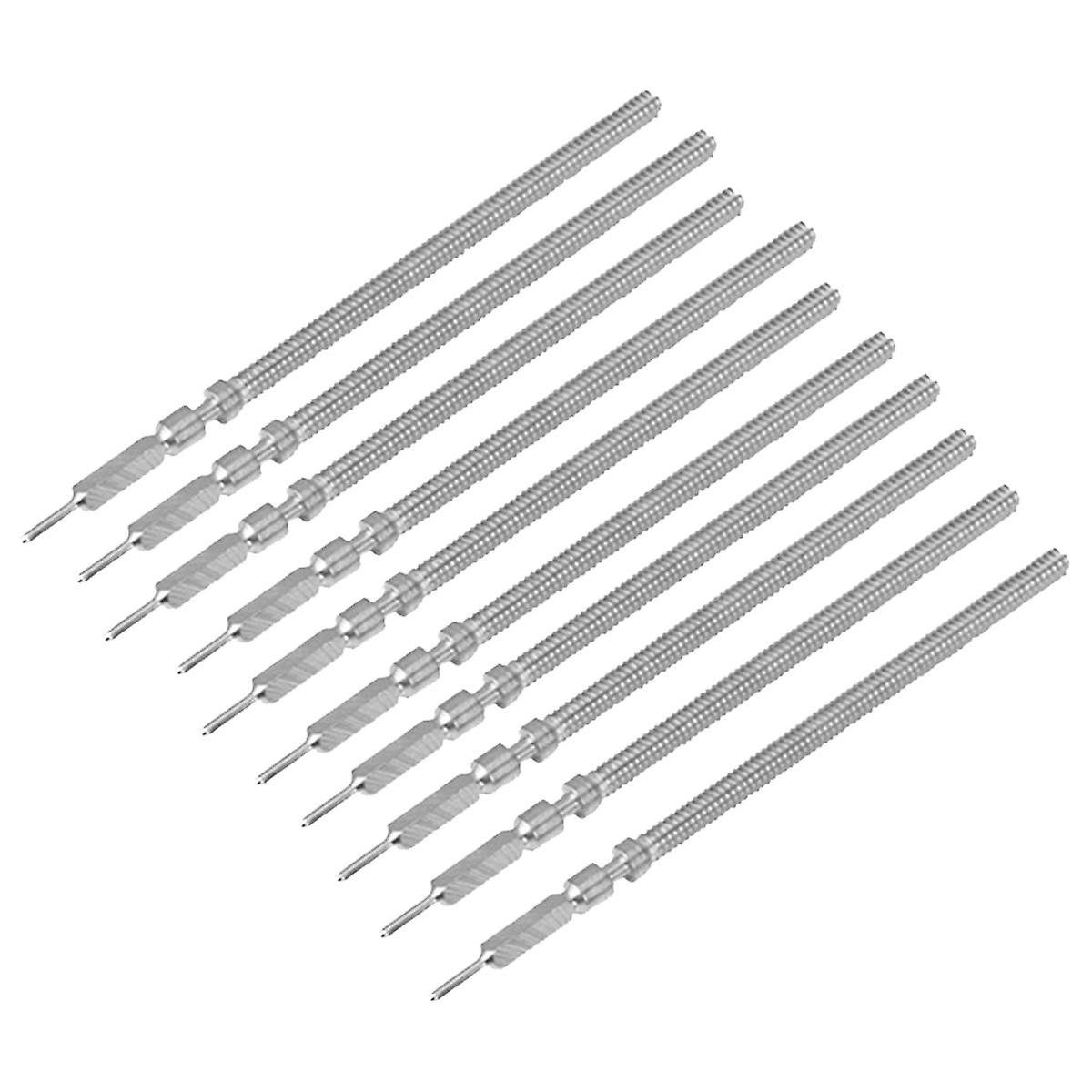 Couronne / Tige De Remontoir En Acier Inox Pour Mouvement De Montre 6497/6498 ST - Neuf