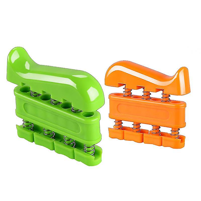 Hand Exerciser, Finger Exerciser (hand Grip Strengthener), Spring-loaded, Finger-piston System, Isolate And Exercise Each Finger