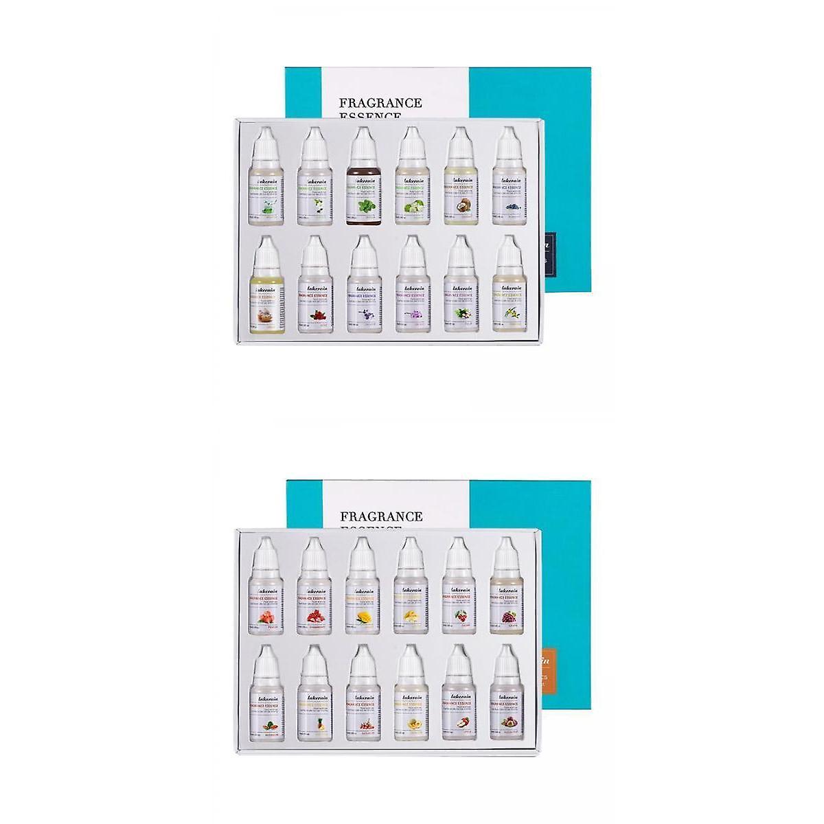 24pcs 10ml Lip Gloss Base Essence Hydrating Lipstick Making Flavor Odorless