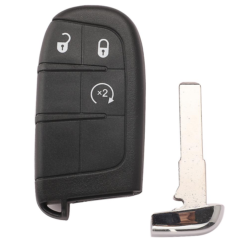 Sip22 Blade Smart Remote Car Key Shell Fob For Jeep Renegade Compass 3/4/5 Buttons Suv Keyless Entry Fob Case