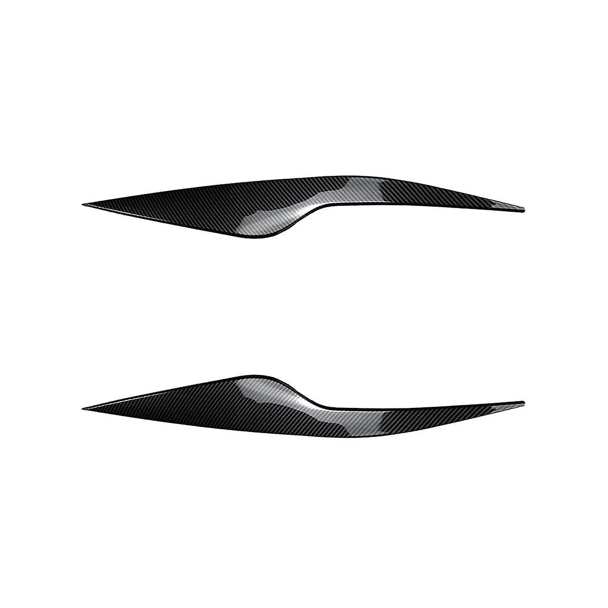 1Pair Headlight Eyebrows Trim Cover for Focus MK2 C307 2008-2011 Head Light Lamp Eyelid Decorative