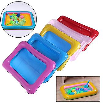 Indoor Play Sand Children Toys Inflatable Sand Tray Accessories Kid Party Toy