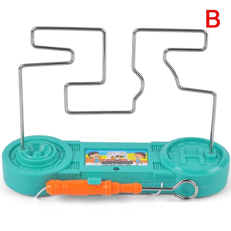 Kids Collision Electric Shock Touch Maze Game Party Funny Science Experiment Toy