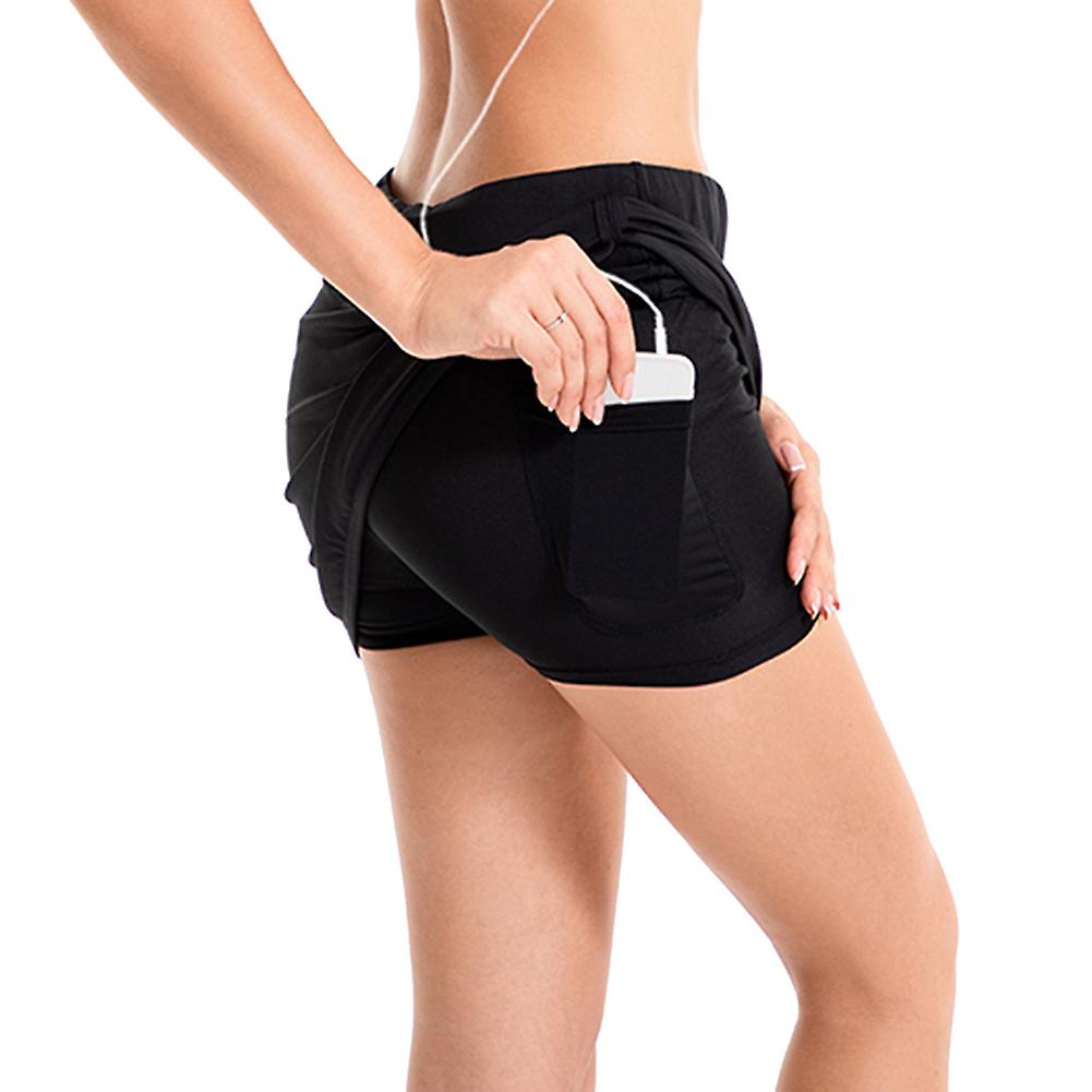 Jupe sportive légère Skort pour femmes avec poches pour courir au tennis Nouveau