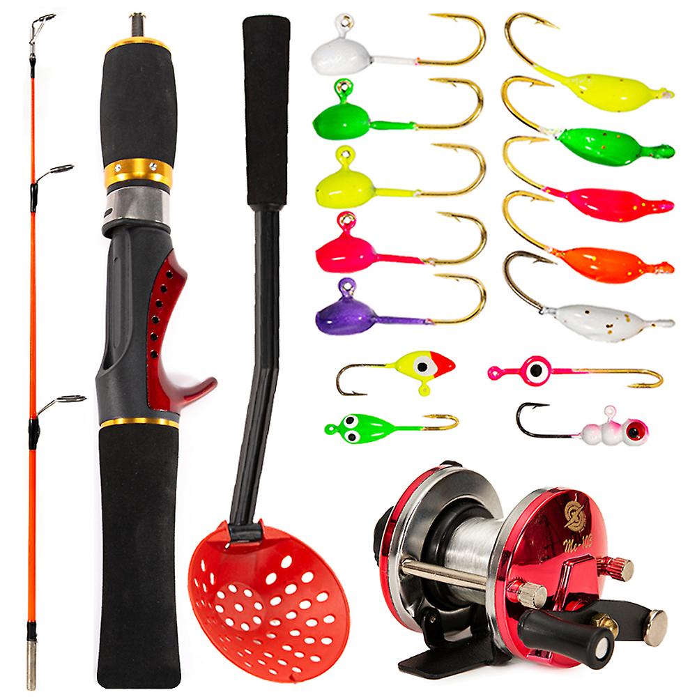 Ice Fishing Gear Set Ice Fishing Rod And Reel Combo