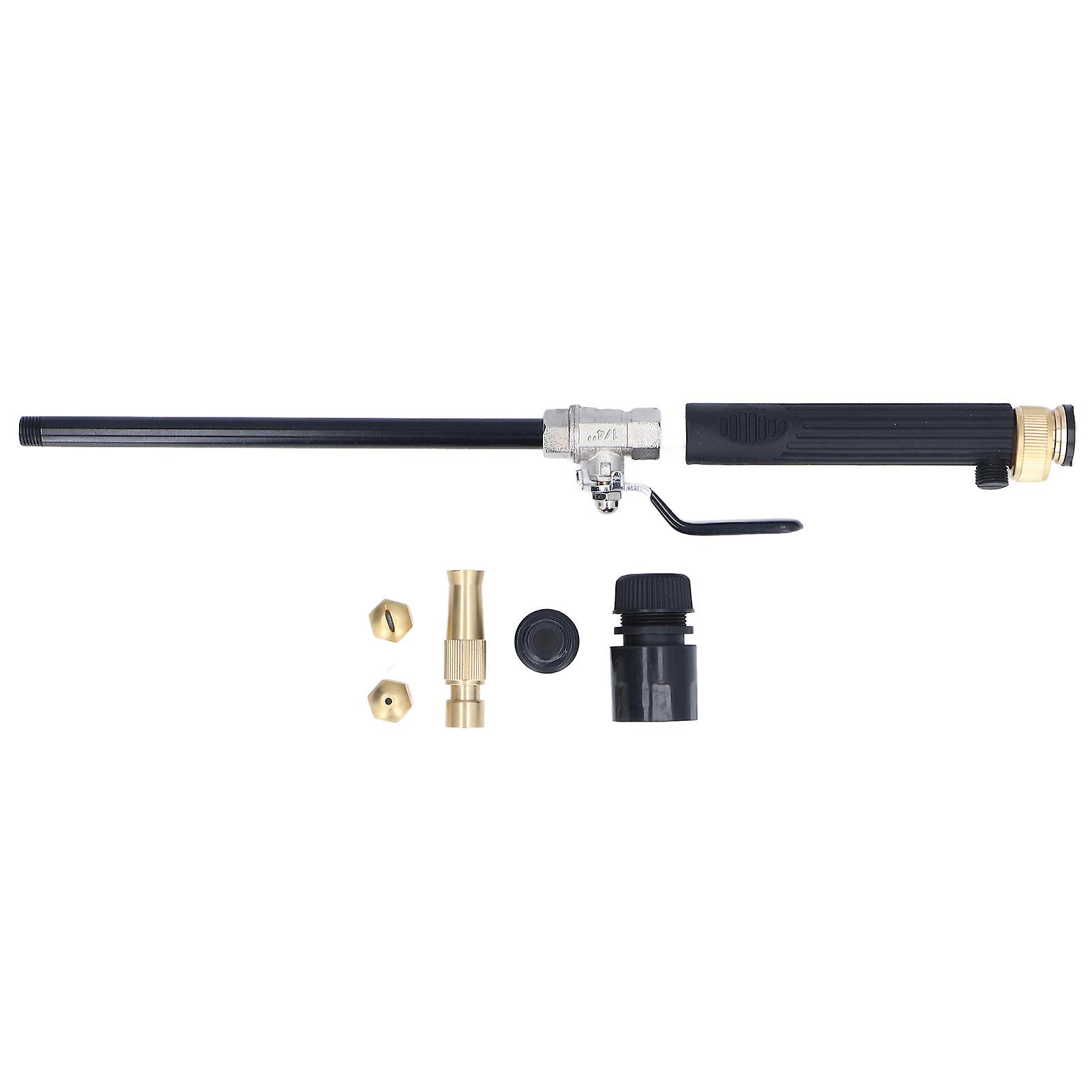 Watering Sprayer Jet Adjustable High Pressure Power Washer Wand with Nozzles and Connector