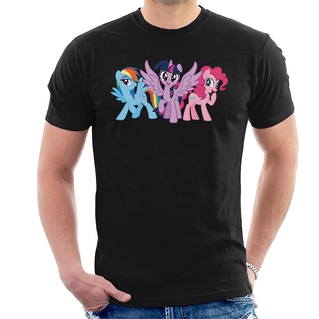 My Little Pony Main Characters Giggling Men's T-Shirt