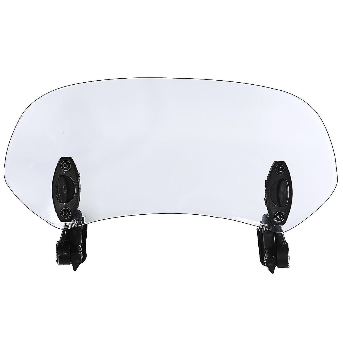 Universal Motorcycle Wind Screen Reducer Universal Motorcycle Windshield  Spoiler - Adjustable Plastic Wind Screen Deflector For Better Riding  Comfort Universal Bike Windscreen, image size:1200x1200