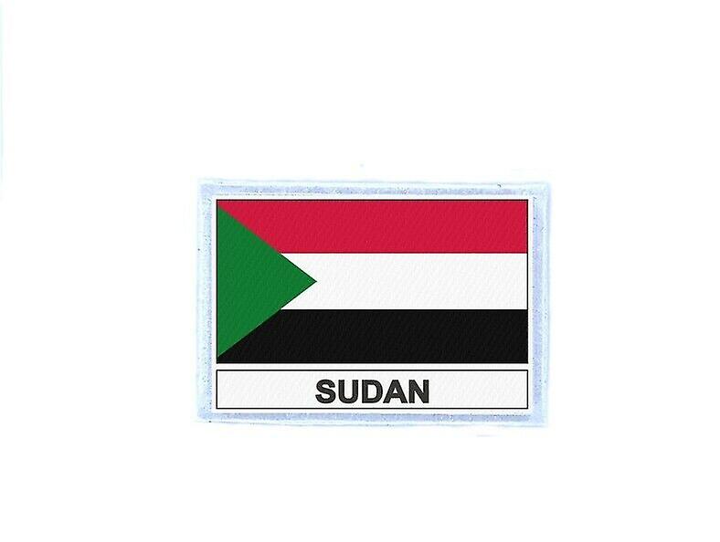 Scratch patch badge prints SOUTH sudan flag