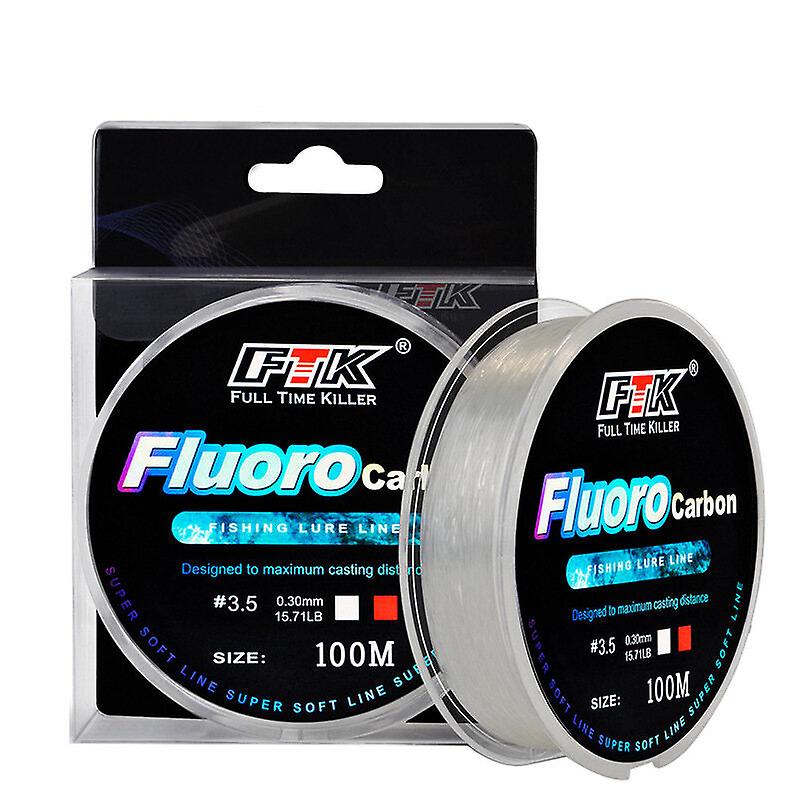 100M Fishing Lure Line Nylon Line Long Distance Casting Super Tensile Abrasion Resistant Fishing Line