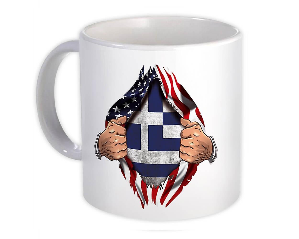 Gift Mug: Greece Flag