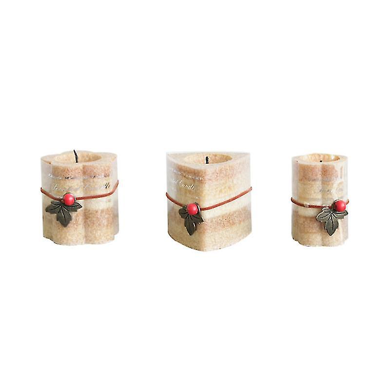 3pcs Scented Candles For Spa
