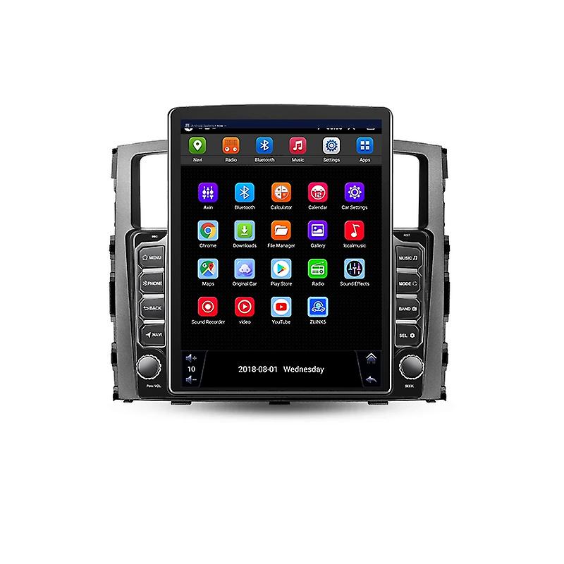 Android Car Radio For Mitsubishi Pajero 4 V80 V90 2006 - 2014 Stereo For Tesla Style 9.7 Inch