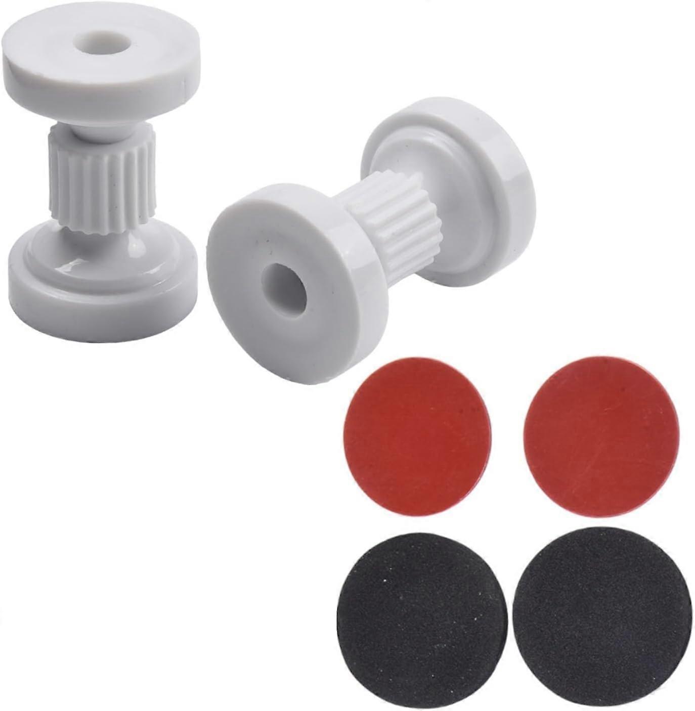 اللوح الأمامي الملولب القابل للتعديل يمنع الاهتزاز ، وتثبيت سريرك 2 قطعة مجموعة (S)