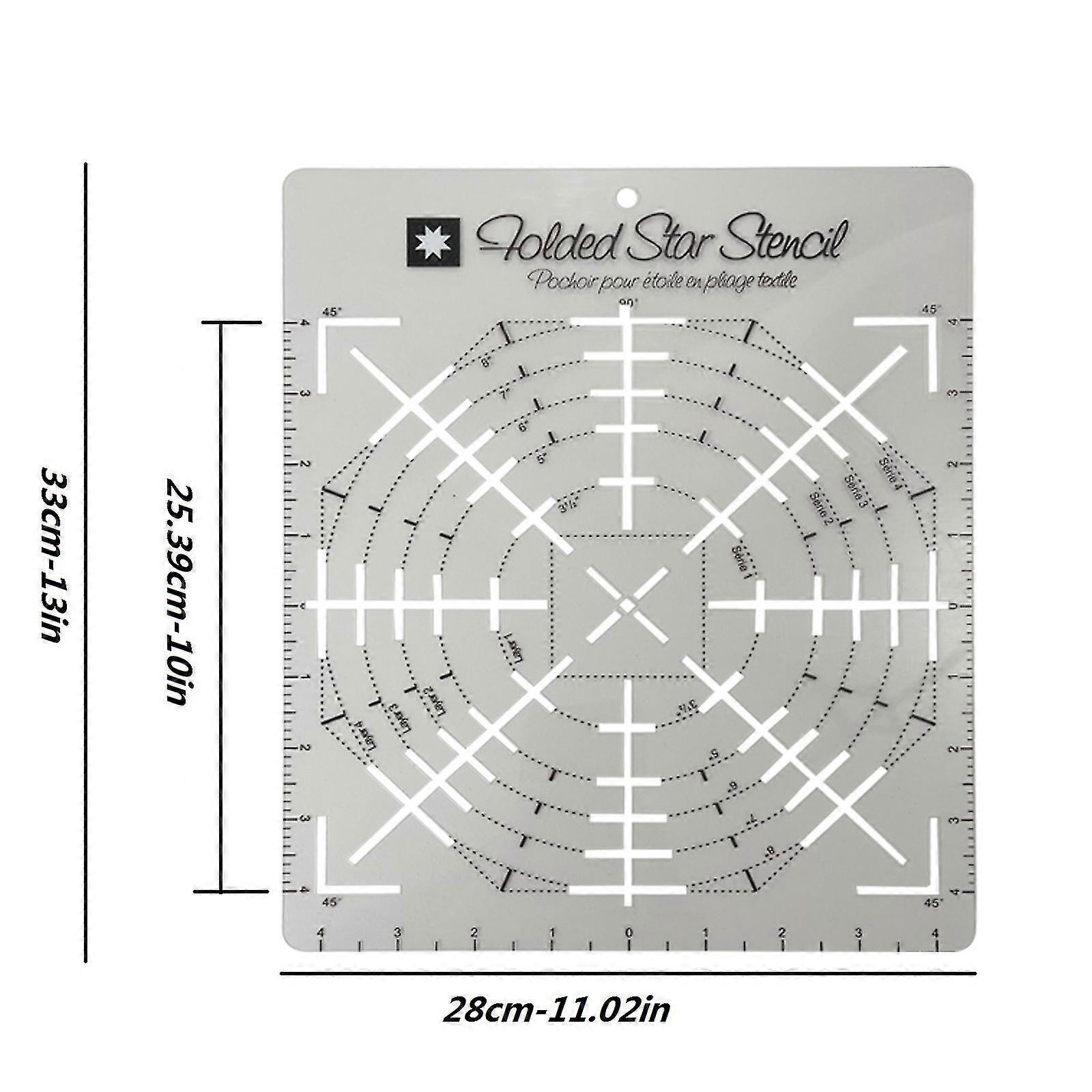 Sewing Template Patchwork Template Diy Bowl Mat Sewing Template Tool