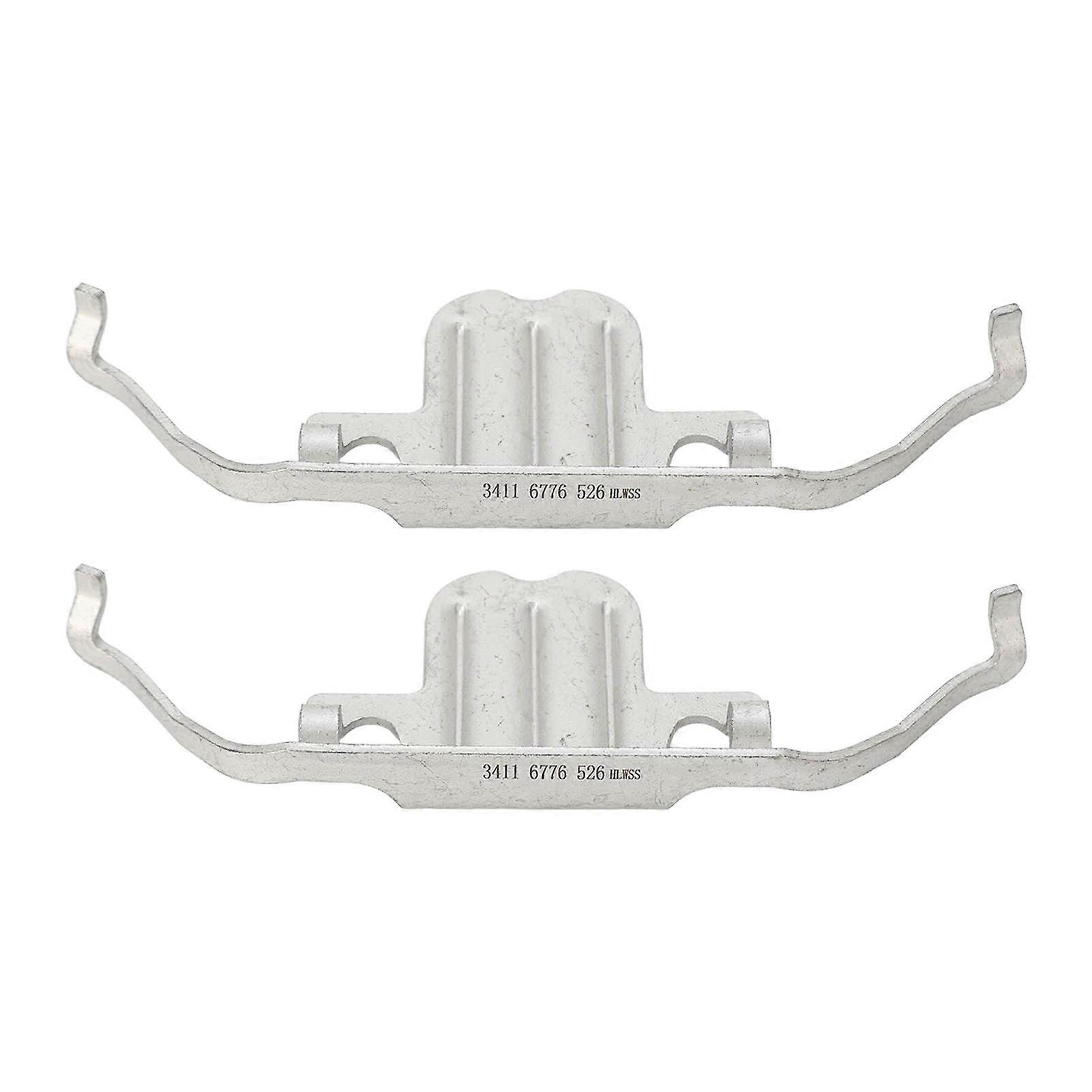 2PCS Brake Pad Retainer Clip 34116798879 Front Disc Brake Caliper Fit for 1 Series E81 120d 120i 123d 130i E2U211